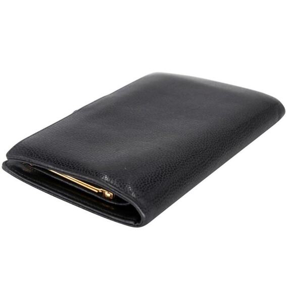 Chanel Caviar CC Long Leather French Purse Wallet CC-1029P-0017 - Picture 7 of 12